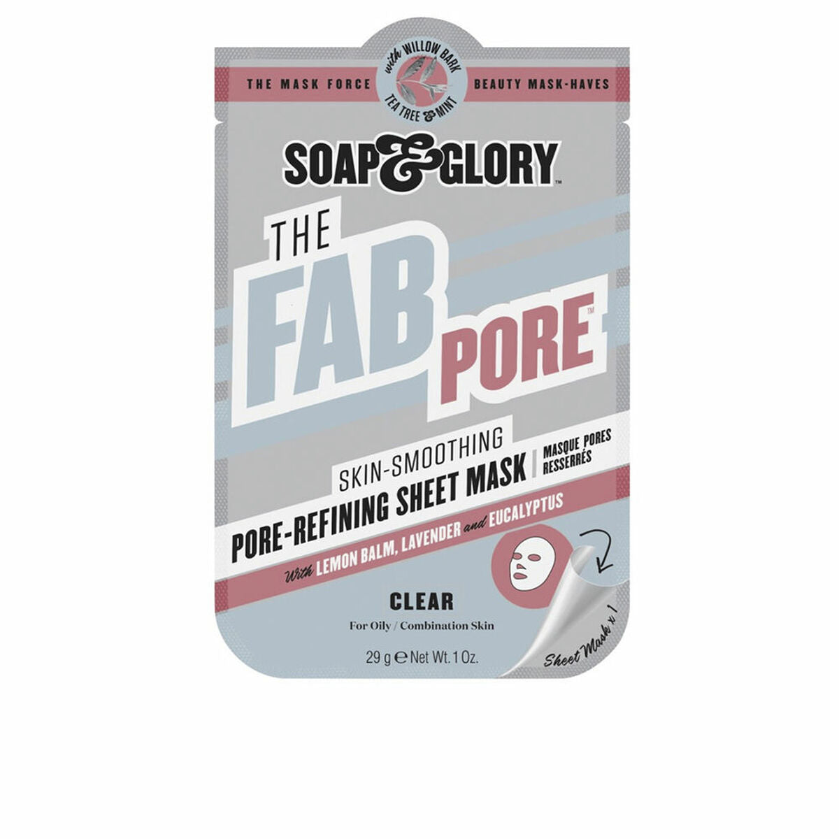 Facial Cream Soap & Glory THE FAB PORE for Women hudplejeemballage