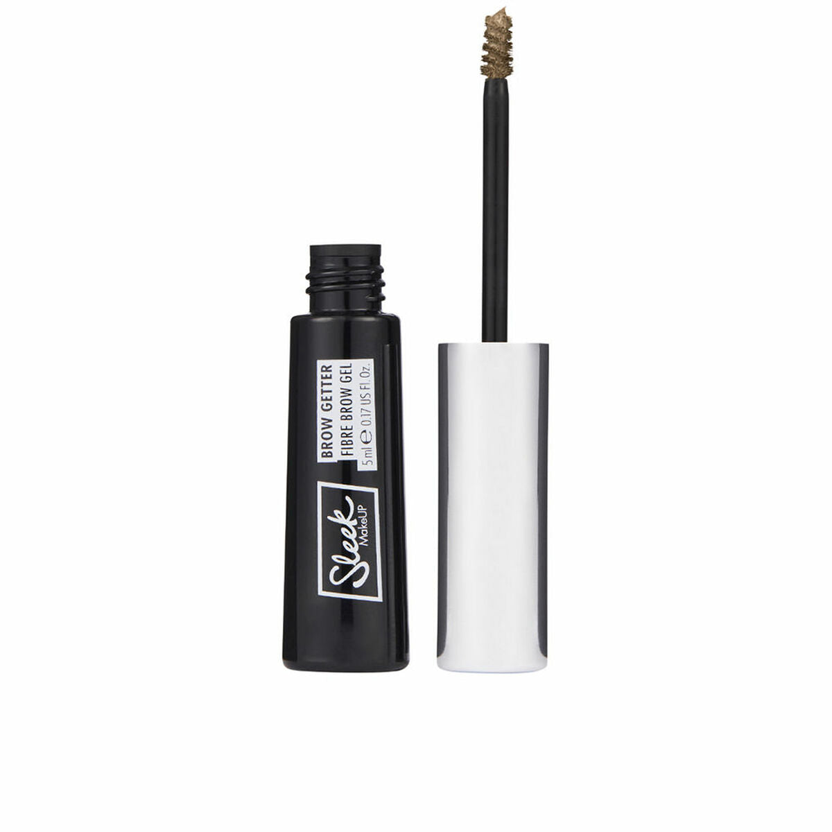 Eyebrow Volumizing Gel Slank Brow Getter Mørkebrun 5 ml hudplejeemballage