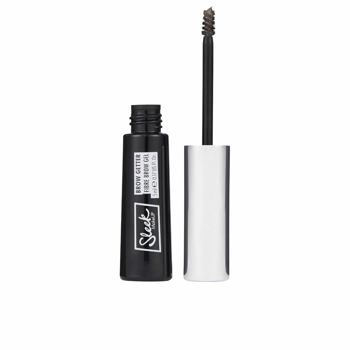 Eyebrow Volumising Gel Sleek Brow Getter Black 5 ml hudplejeemballage