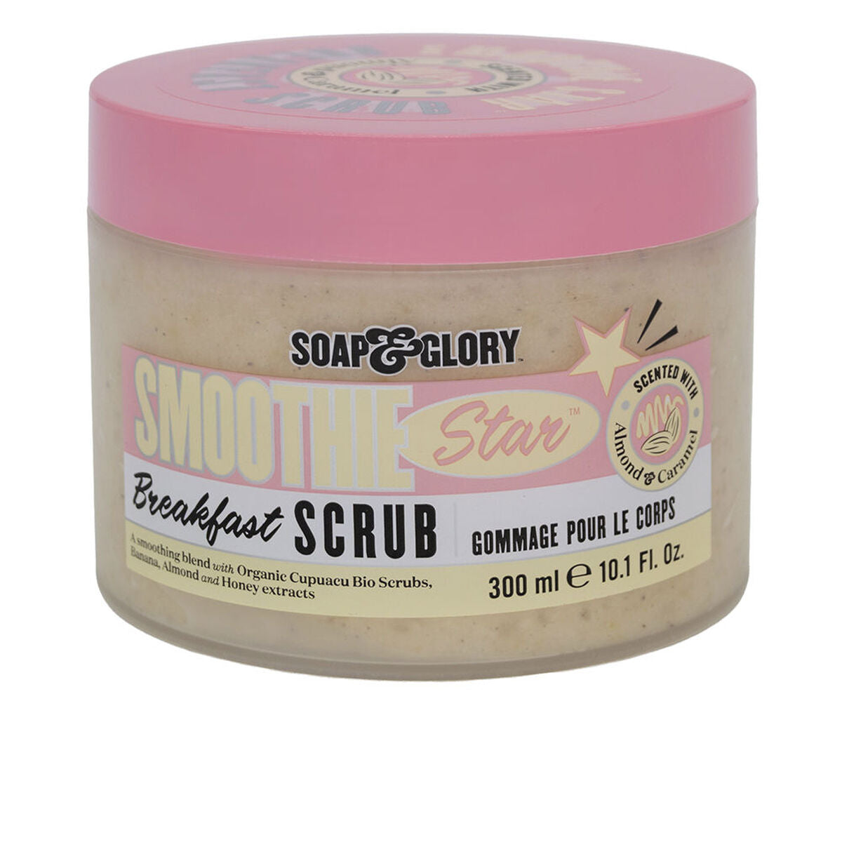 Body Exfoliator Soap & Glory SMOOTHIE STAR 300 ml produktemballage
