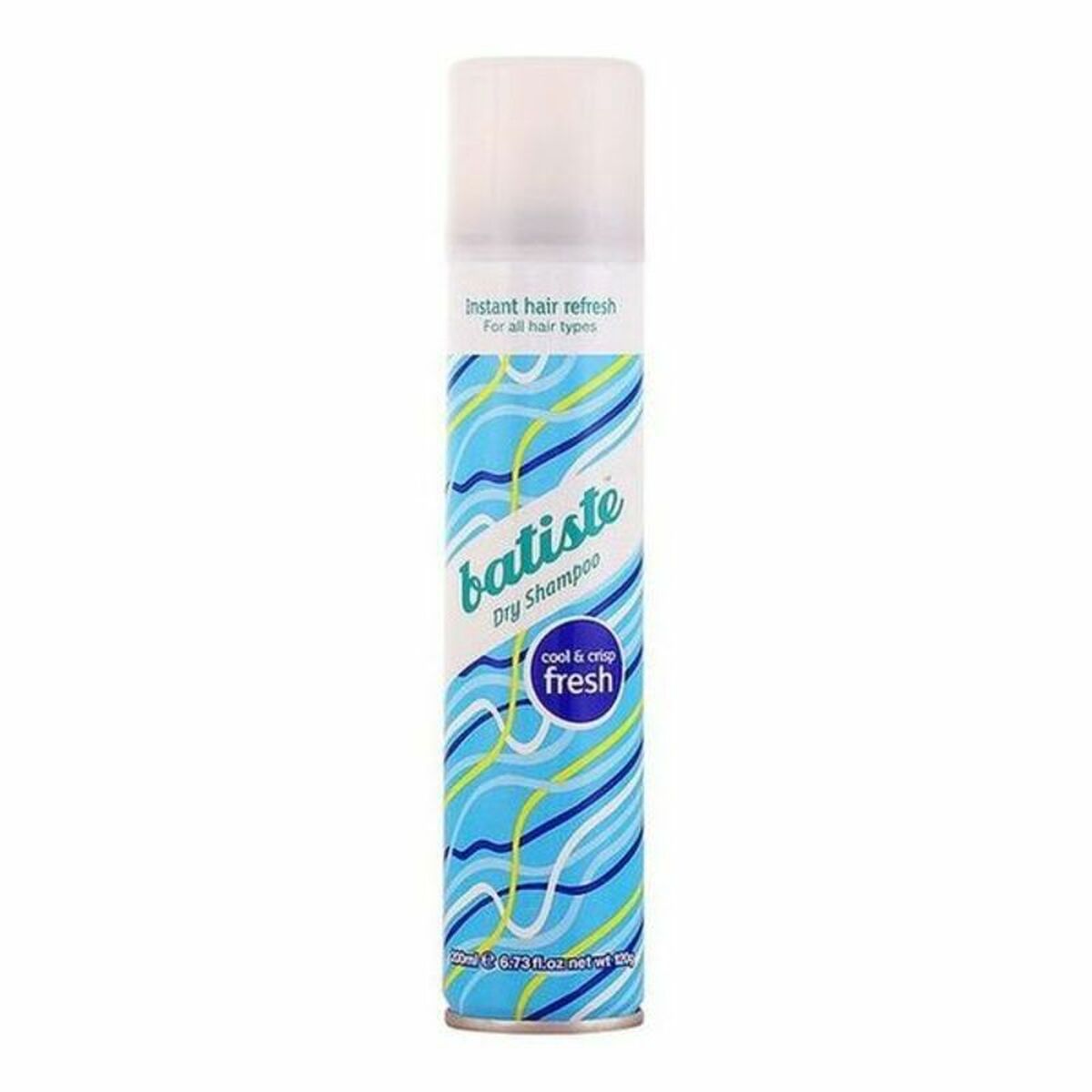 Tørshampoo Batiste Fresh Cool Crisp 200 ml til kvinder shampooflaske