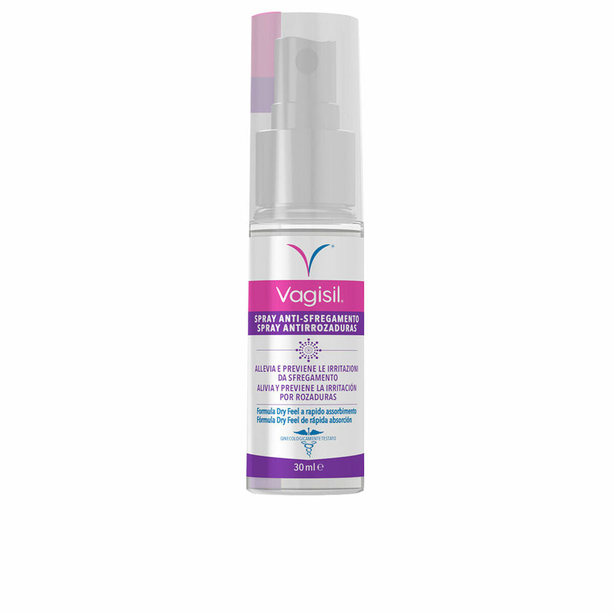 Fugtgivende fodcreme Vagisil ALIVIO DEL PICOR hudplejeemballage