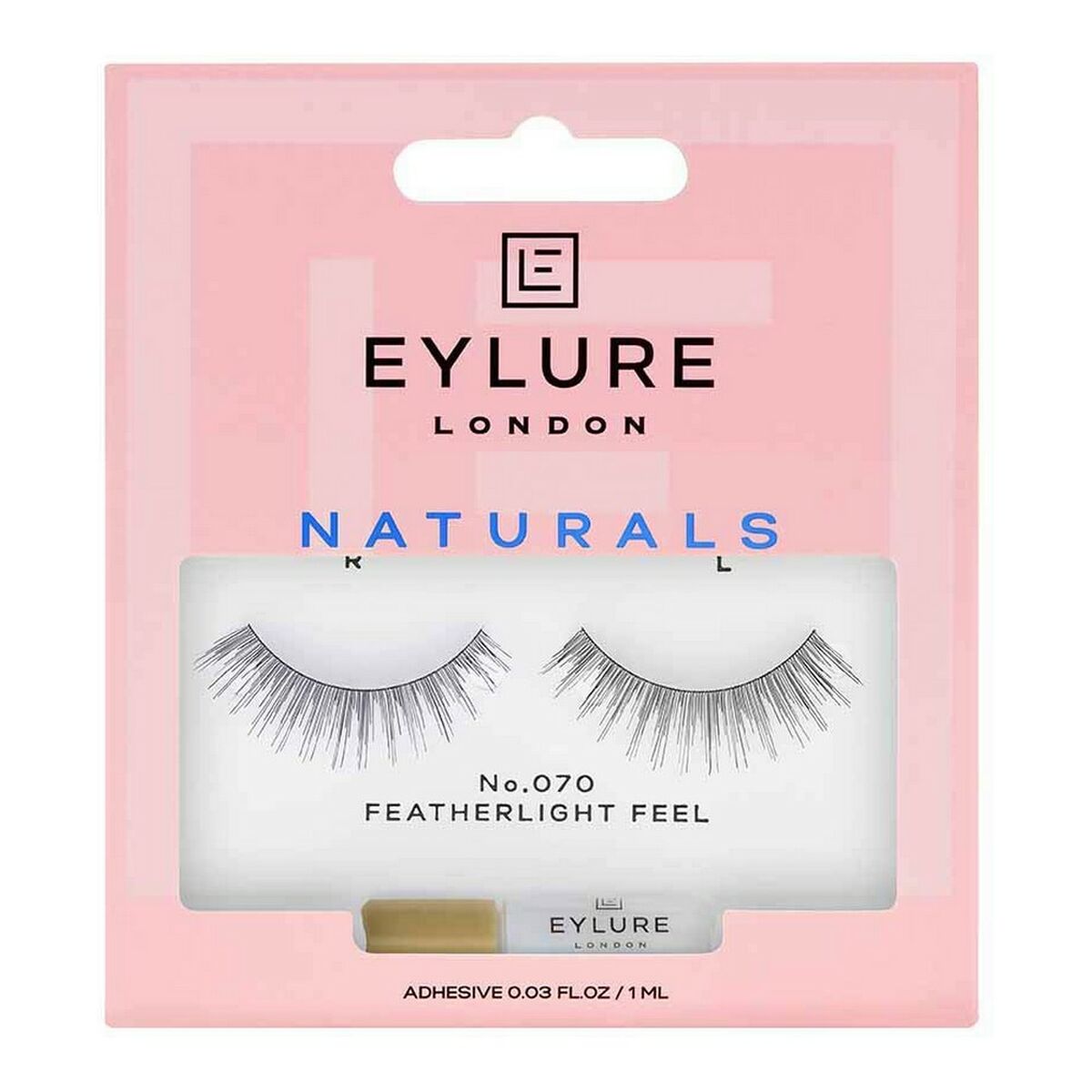 Falske øjenvipper Naturals Eylure Nº 070 (Nº 070) produktemballage