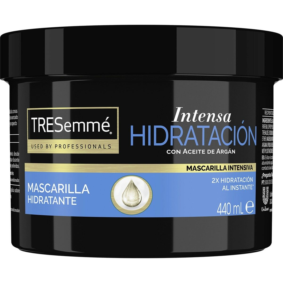Hydrating Mask Tresemme Hidratación Intensa 440 ml Moisturizing Intense maske emballage