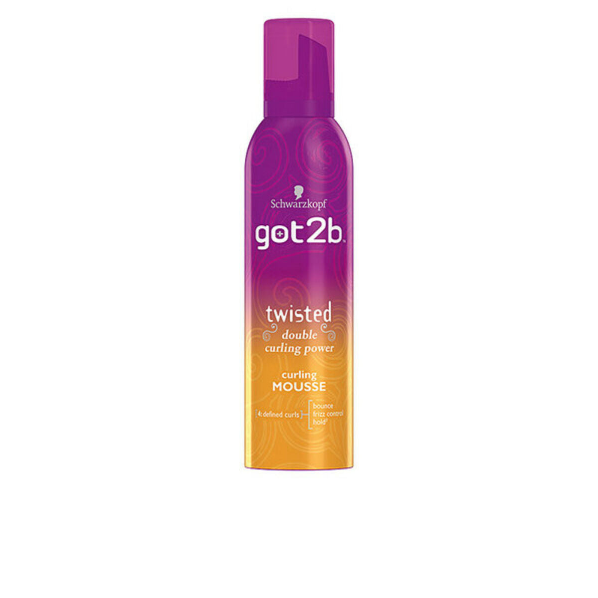 Styling Mousse Schwarzkopf GOT2B 250 ml til Damer produktemballage