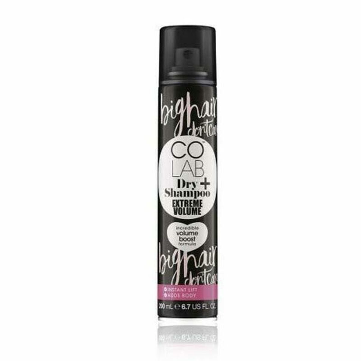Tørshampoo Colab 4- 200 ml til kvinder shampooflaske