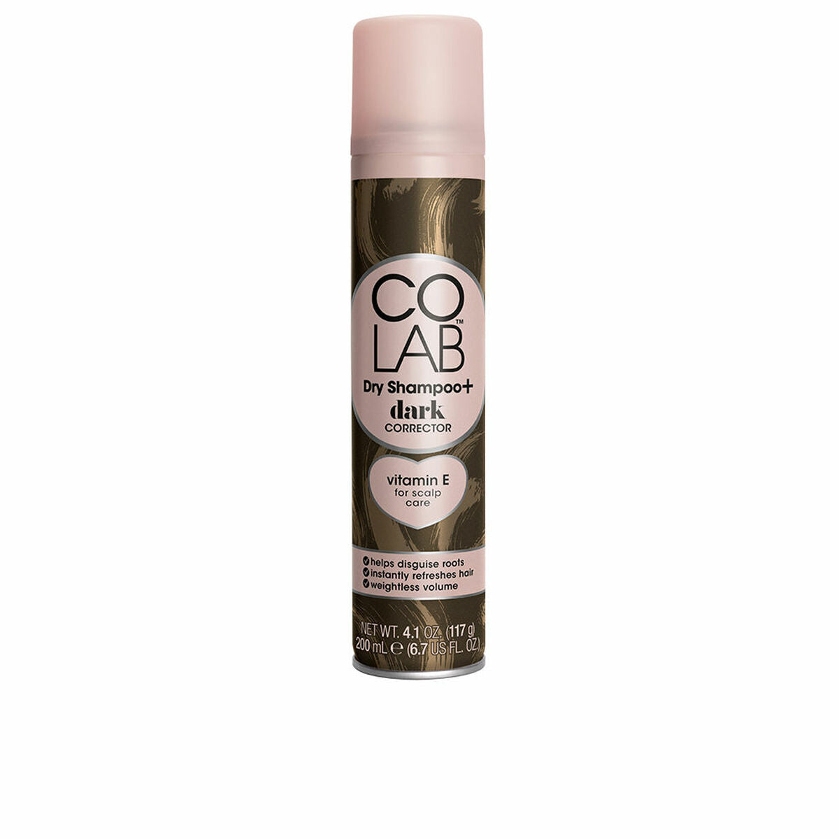 Tørshampoo Colab Dark 200 ml shampooflaske