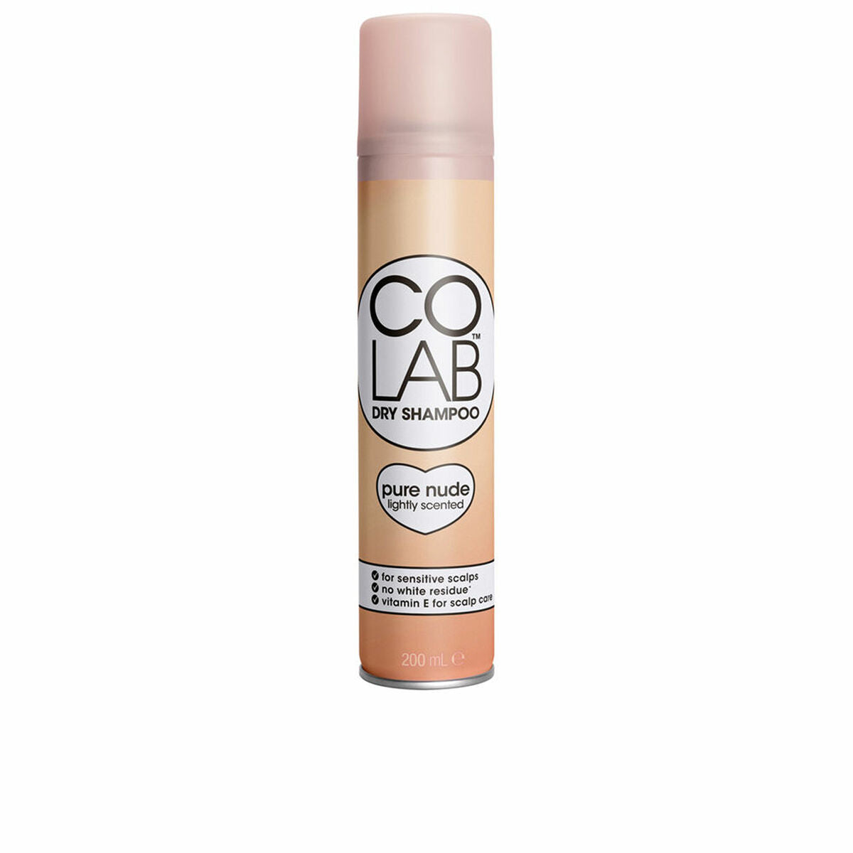 Tørshampoo Colab PURE NUDE 200 ml shampooflaske