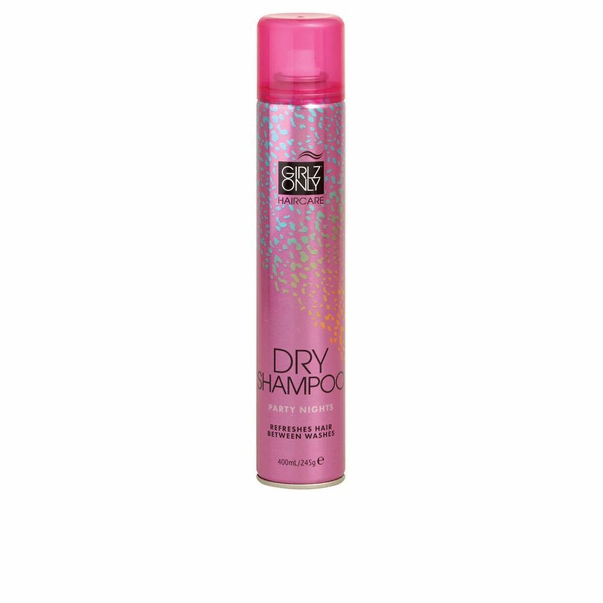 Tørshampoo Girlz Only Tørshampoo 400 ml til kvinder shampooflaske