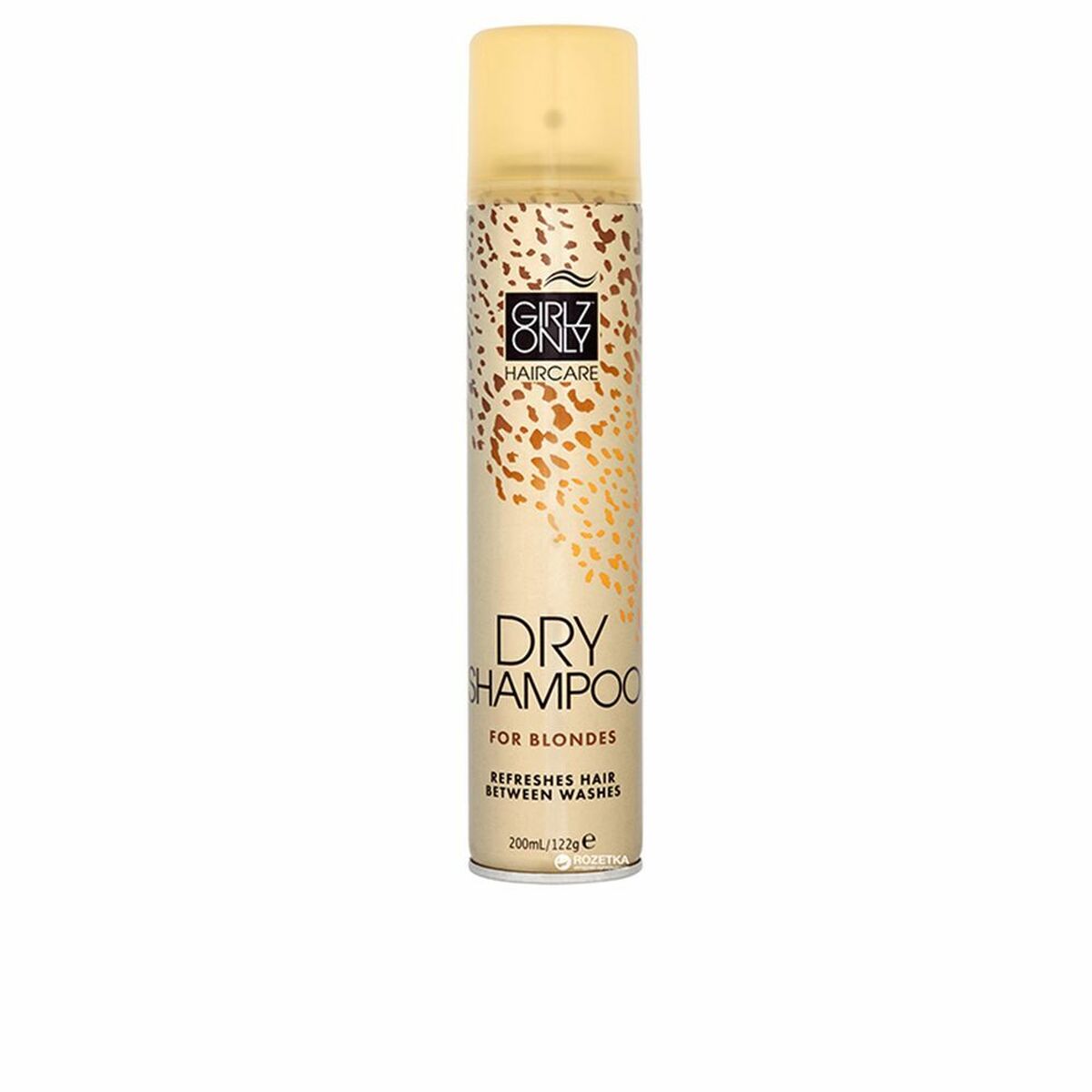Tørshampoo Girlz Only Tørshampoo 200 ml til kvinder shampooflaske