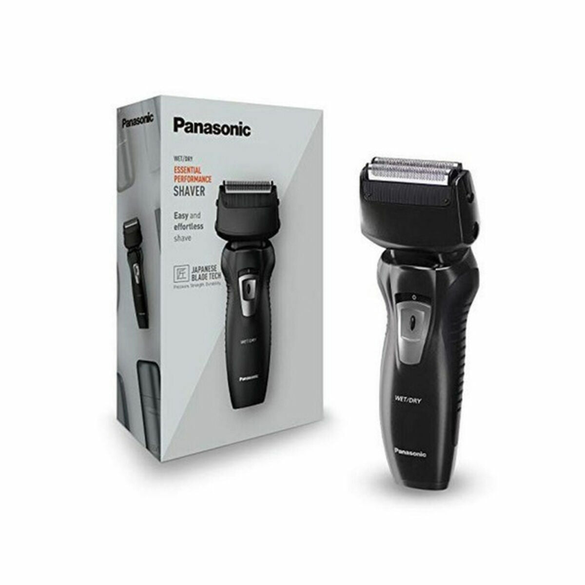Genopladelig elektrisk barbermaskine Panasonic ES-RW31 LED-produktemballage
