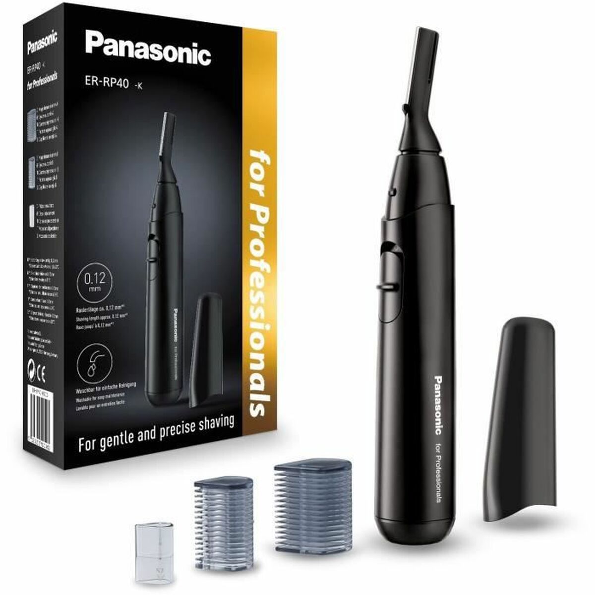 Manuel barbermaskine Panasonic ER-RP40 produktemballage