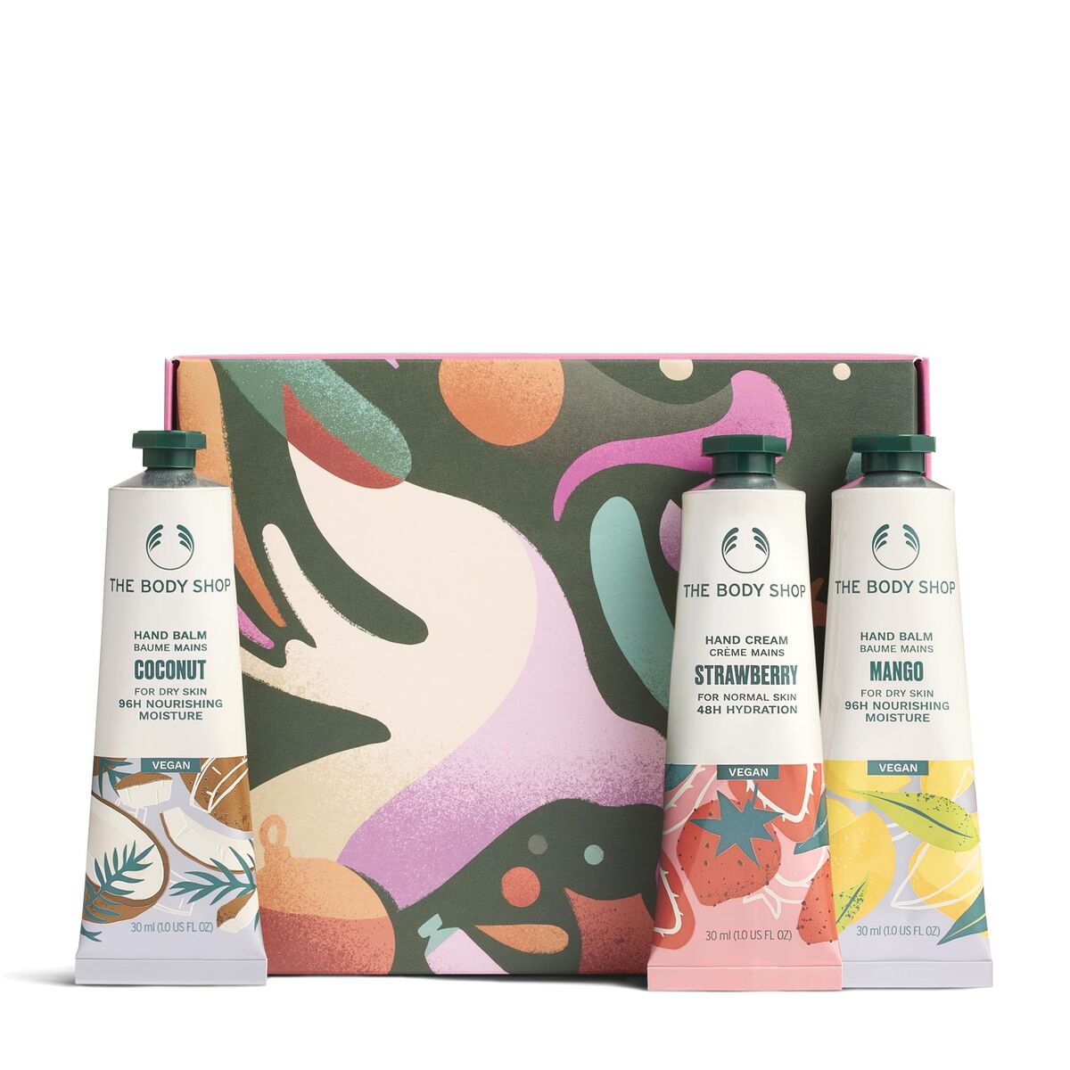 Kosmetiksæt til kvinder The Body Shop TRIO til kvinders produktemballage