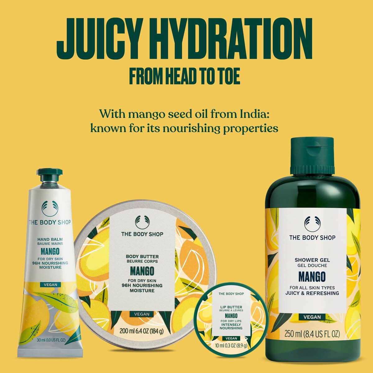 Kosmetiksæt til kvinder The Body Shop THE BODY SHOP MANGO produktemballage