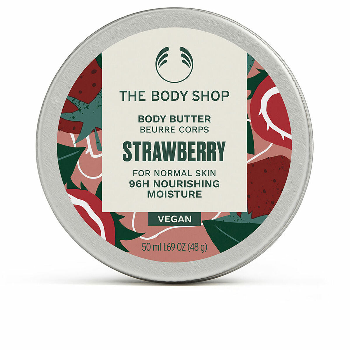 Body Butter The Body Shop STRAWBERRY 50 ml til kvinder produktemballage