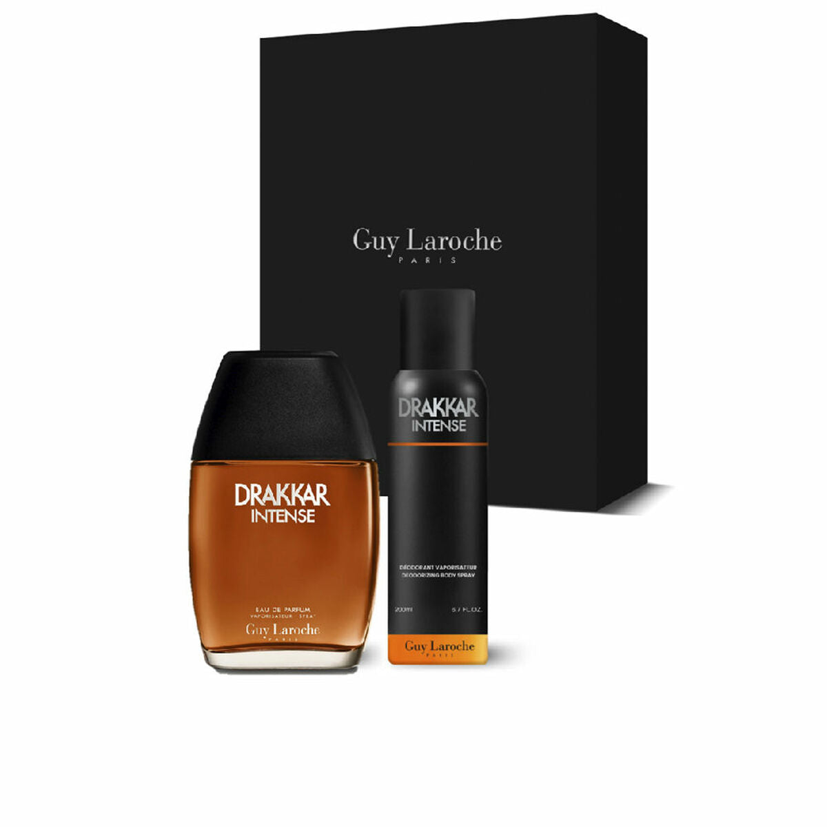 Herreparfumesæt Guy Laroche DRAKKAR INTENSE EDP 2 stk flaske