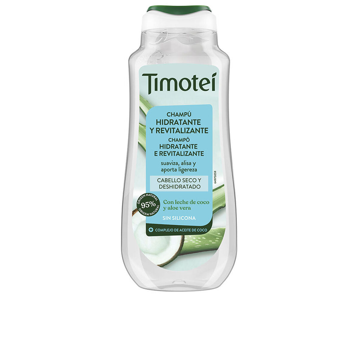 Moisturizing Shampoo Timotei 300 ml Revitaliserende shampooflaske