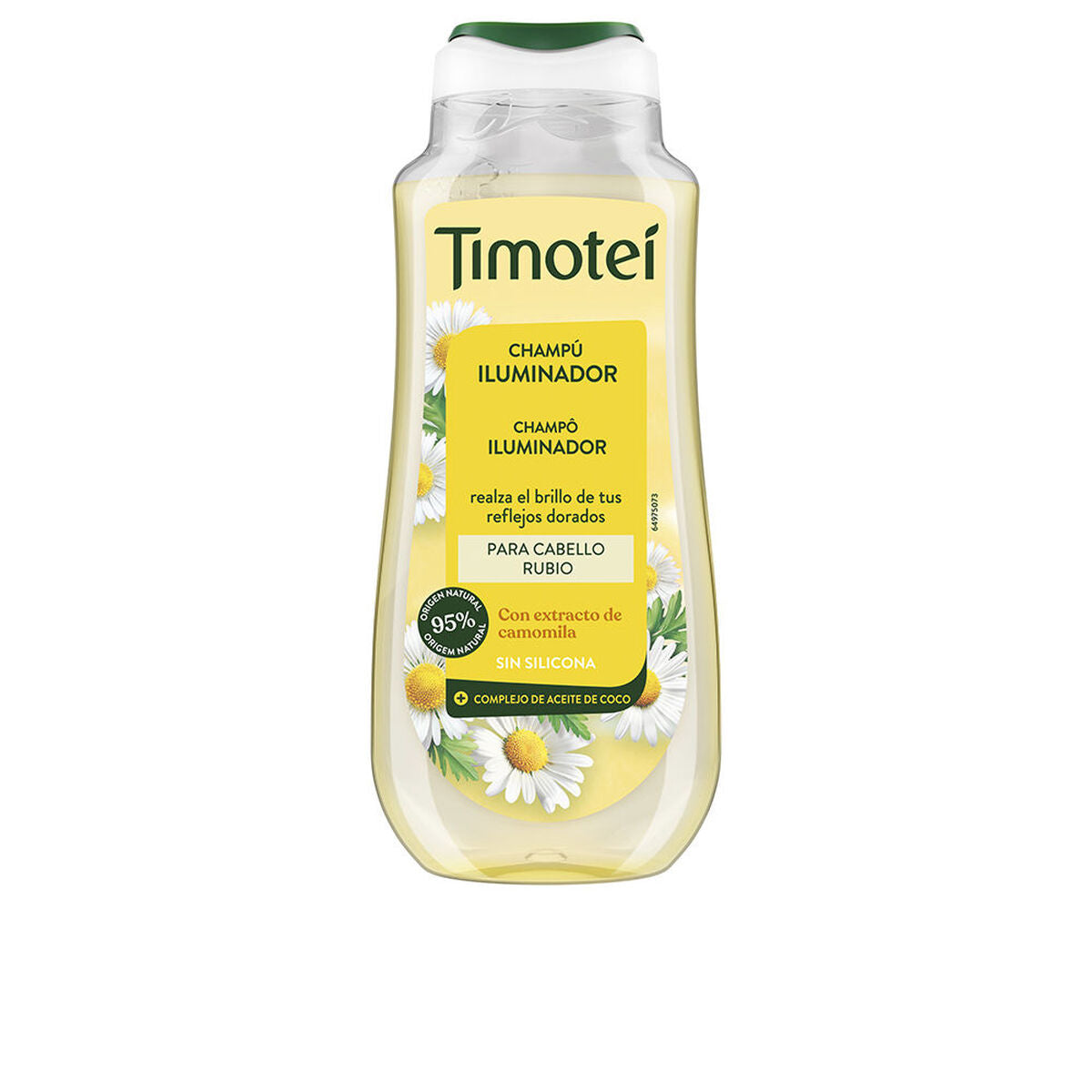 Shampoo Timotei TIMOTEI CAMOMILA 300 ml Highlighter shampooflaske
