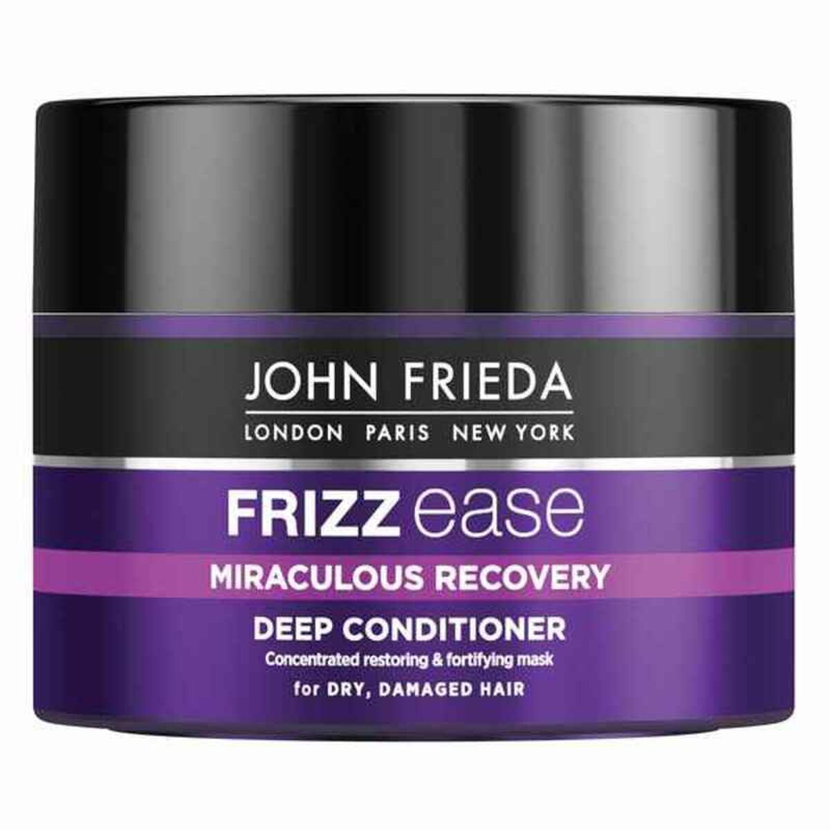Nærende hårmaske John Frieda Ease 250 ml til kvinder hårmaske emballage