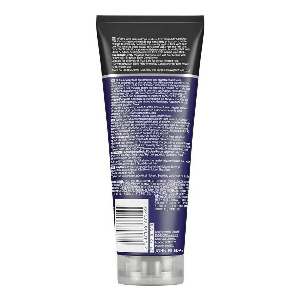 Shampoo John Frieda Ease 250 ml shampooflaske