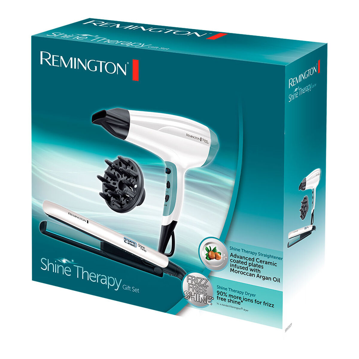 Hårtørrer Remington Hvid Sort 2300 W produktemballage