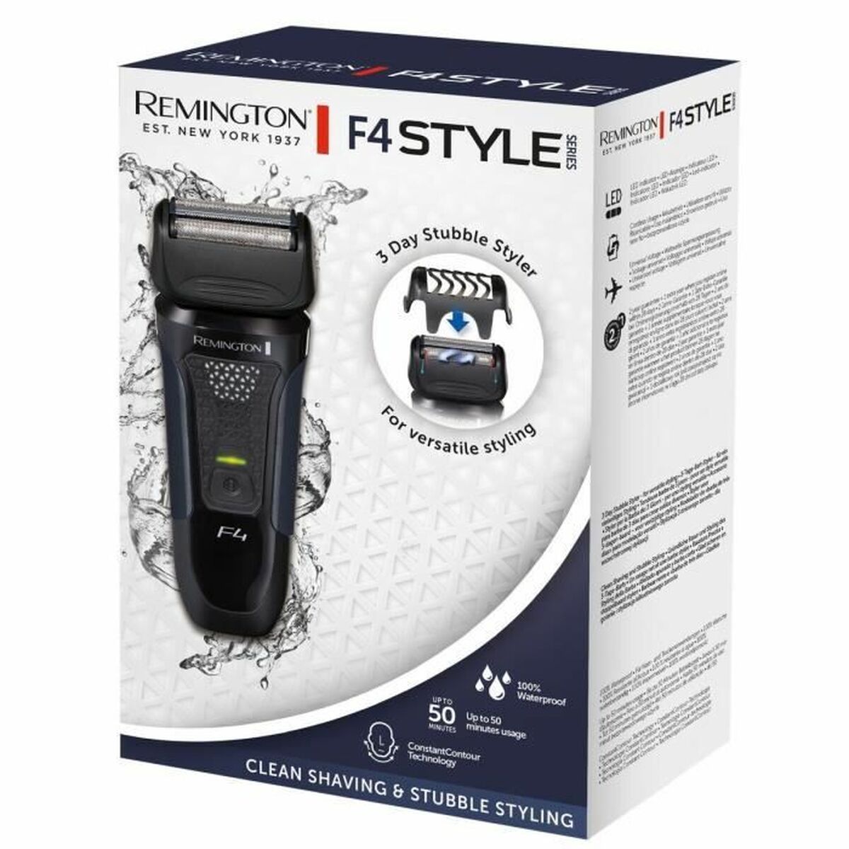 Hårklippere Remington produktemballage