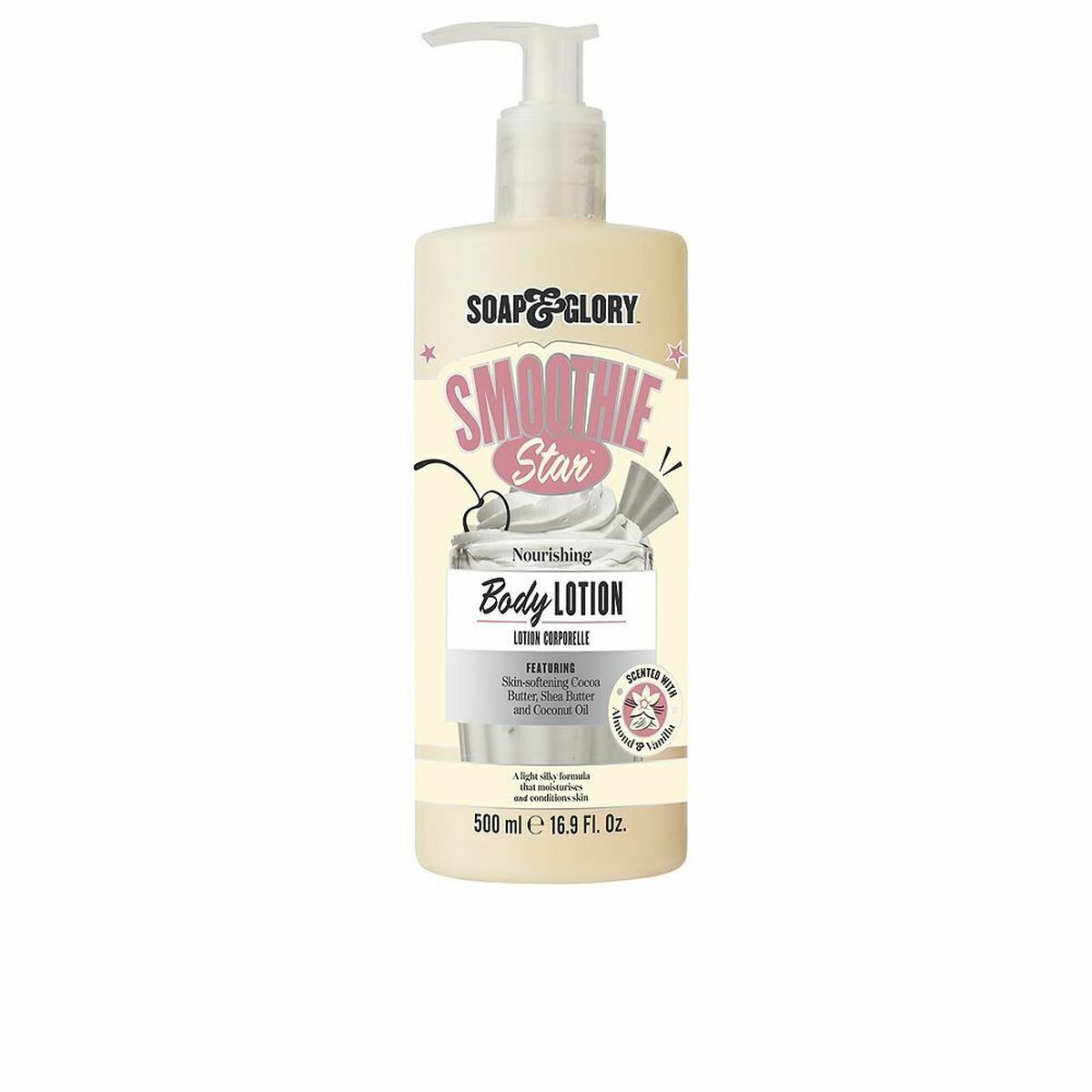 Body Lotion Soap & Glory Smoothie Star 500 ml hudplejeemballage