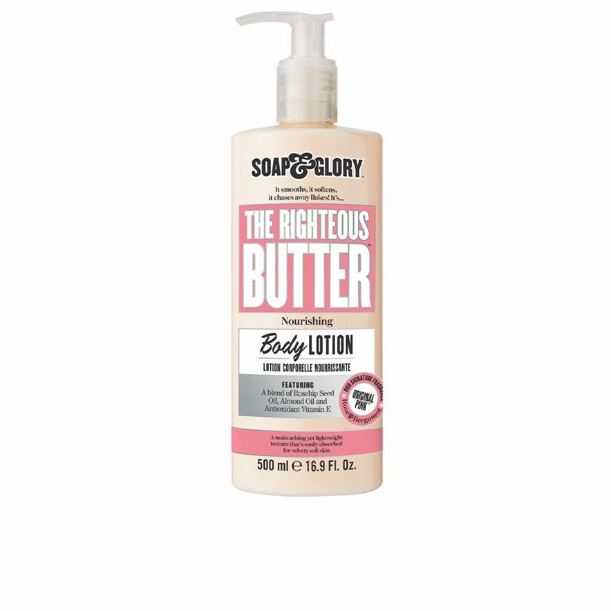 Body Lotion Soap & Glory The Righteous Butter 500 ml hudplejeemballage