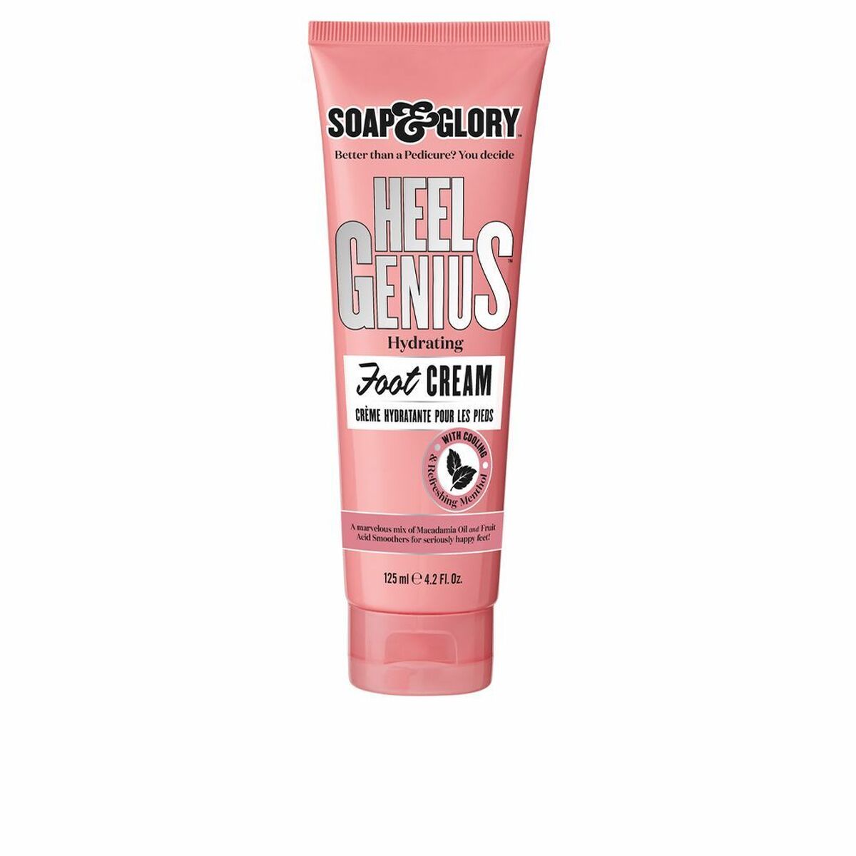 Moisturizing Foot Cream Soap & Glory Heel Genius 125 ml hudplejeemballage