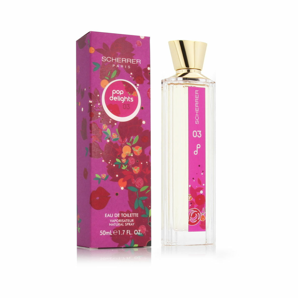 Dameparfume Jean Louis Scherrer Pop Delights 03 EDT til kvinder flaske