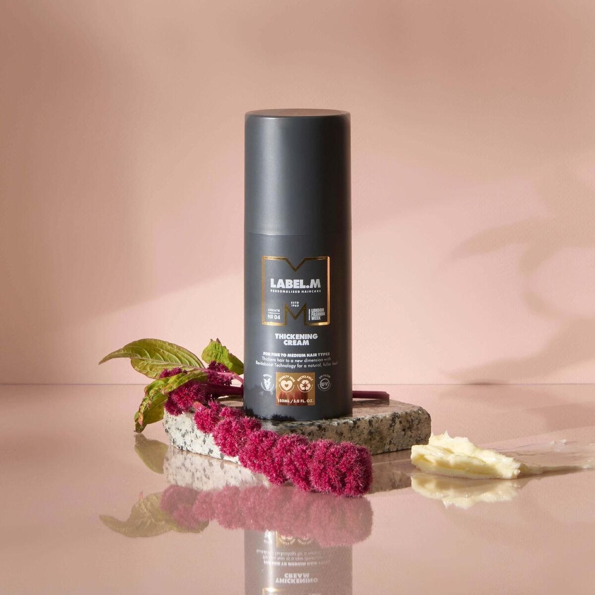Styling Mousse Label.M for Women produktemballage