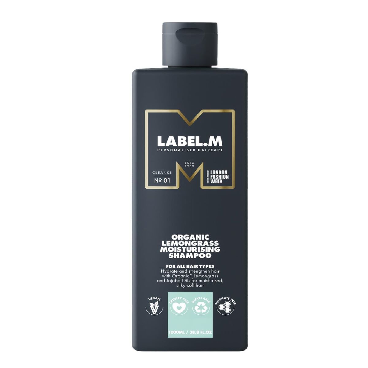 Shampoo Label.M til kvinder shampooflaske