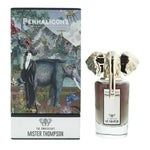 Herreparfume Penhaligons portrætter The Alvidende Mister Thompson 75 ml produktemballage