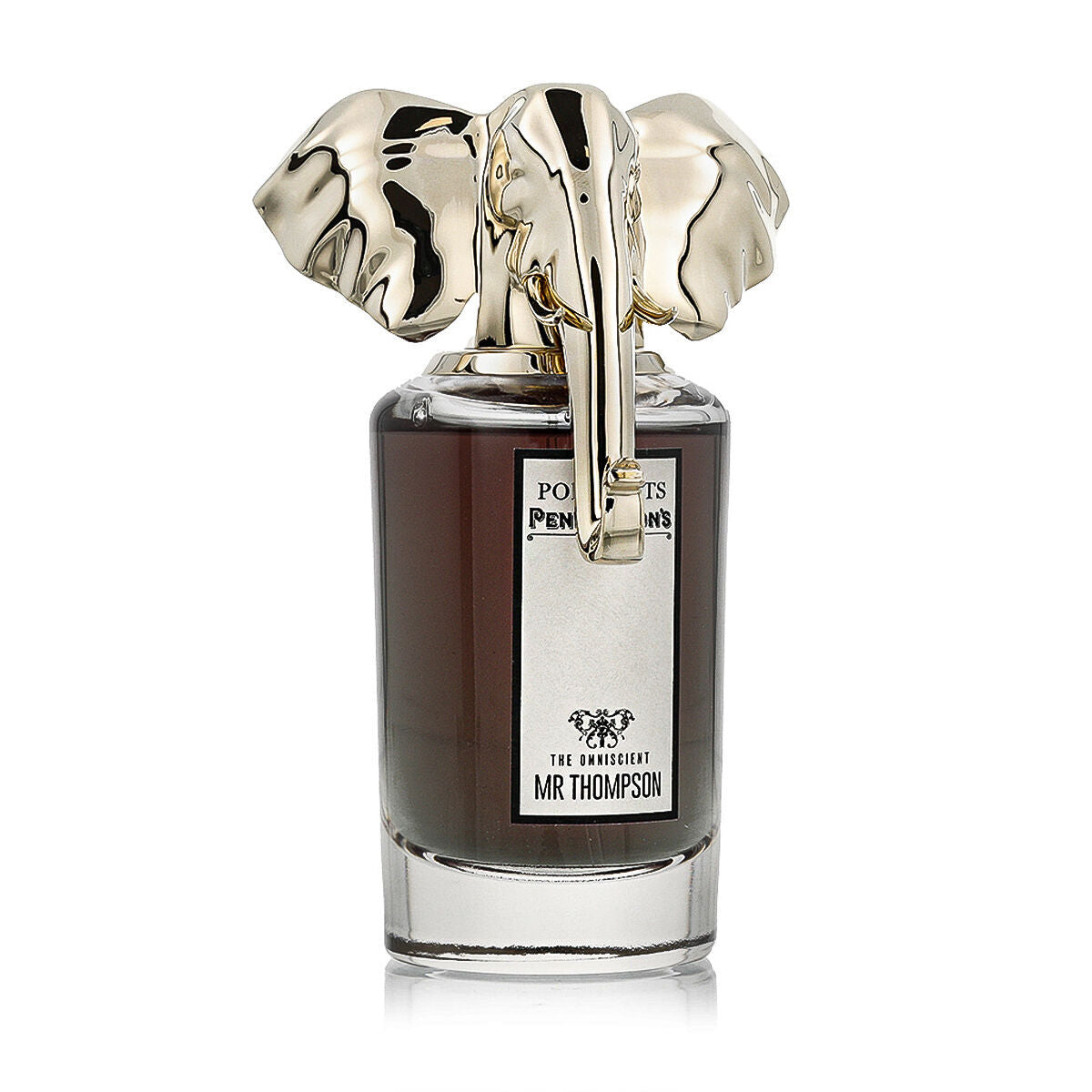 Herreparfume Penhaligons portrætter The Alvidende Mister Thompson 75 ml produktemballage