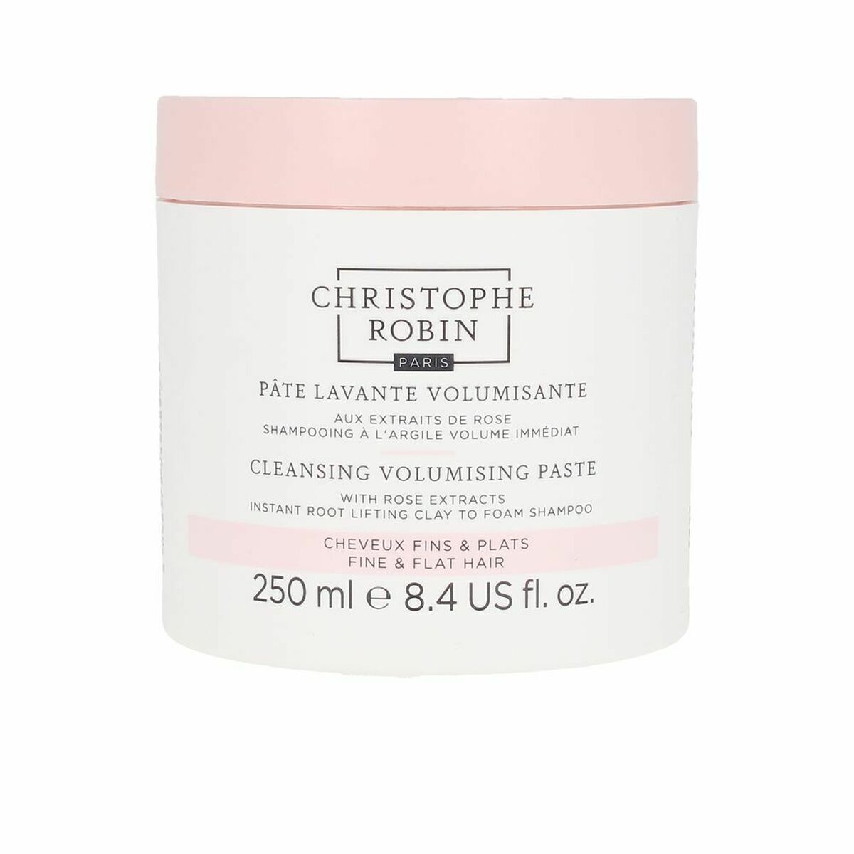 Volumiserende shampoo Christophe Robin 281-208 250 ml pasta til kvinder shampooflaske