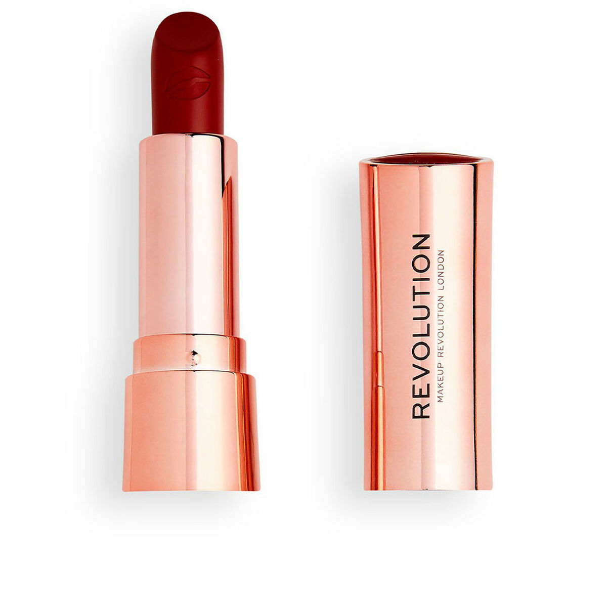 Læbestift Revolution Make Up Satin Kiss Ruby 3,5 g 3,5 g makeup emballage