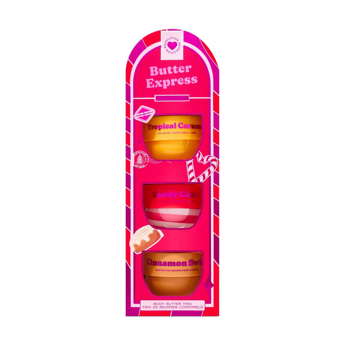 Kosmetiksæt til kvinder Revolution Make Up REVOLUTION 3 stykkers produktemballage