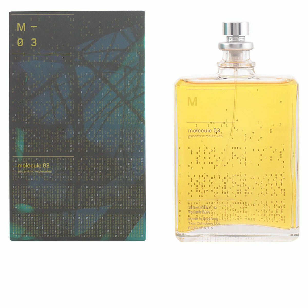 Unisex Parfume Escentric Molecules Molecule 03 (100 ml) produktemballage