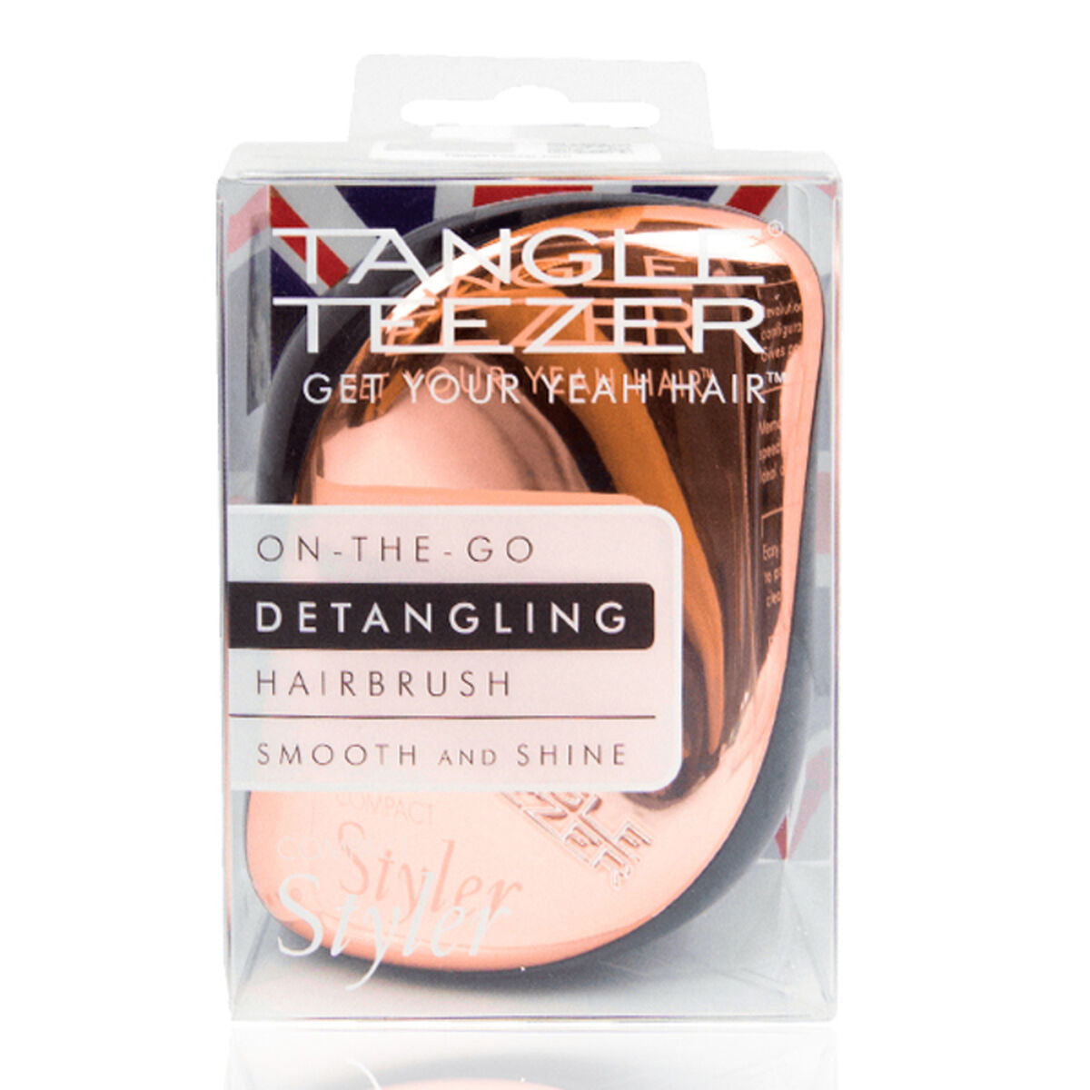 Detangling Hairbrush Compact Styler Classic Tangle Teezer produktemballage