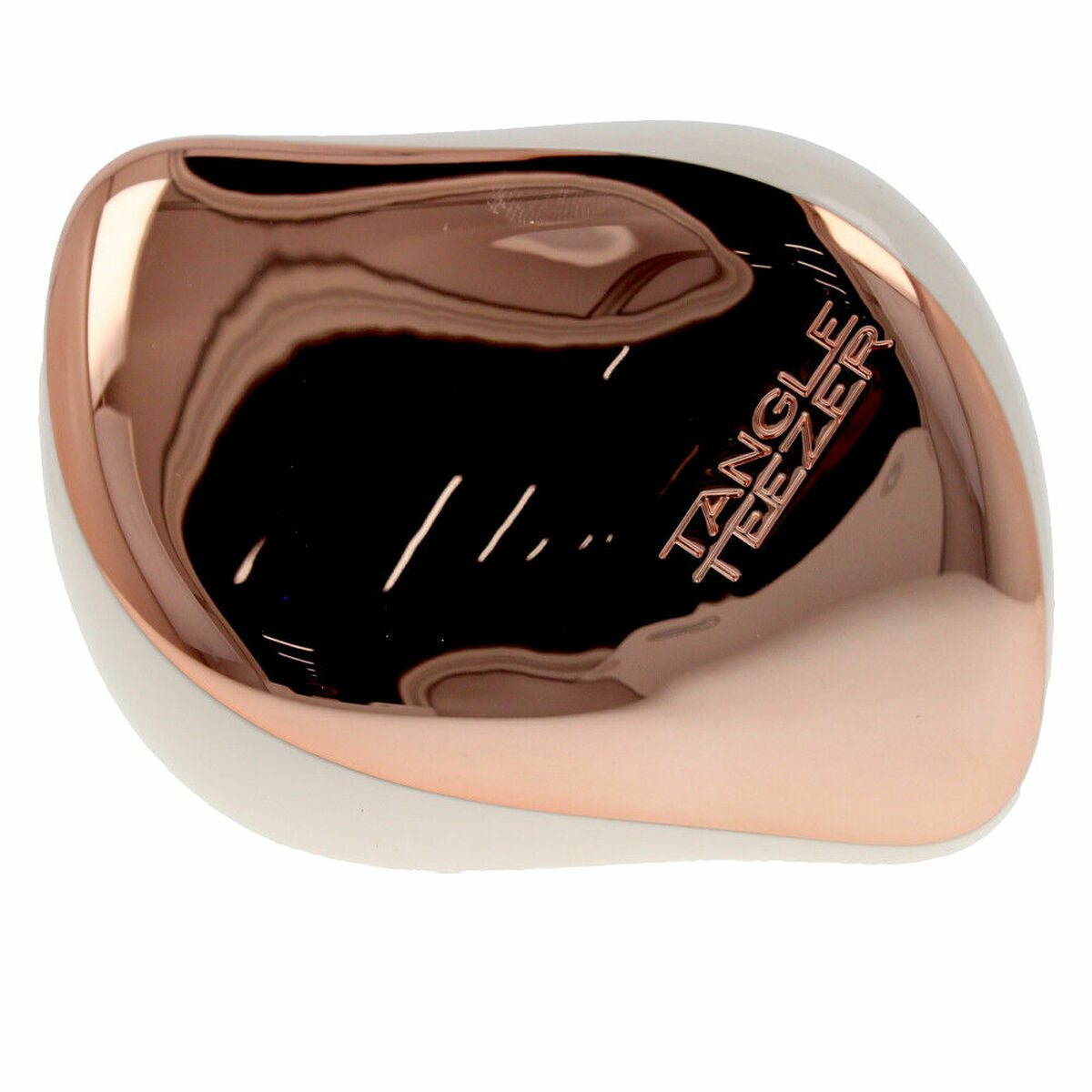 Brush Compact Styler Gold White Tangle Teezer produktemballage