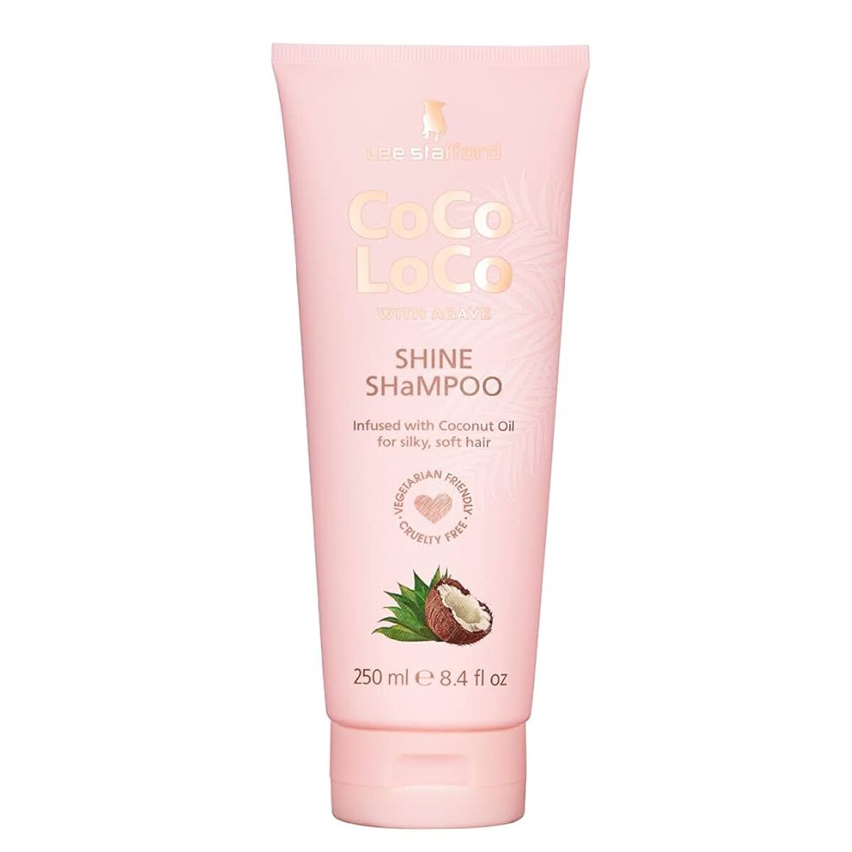 Shampoo Lee Stafford Coco Loco & Agave 250 ml til kvinder shampooflaske