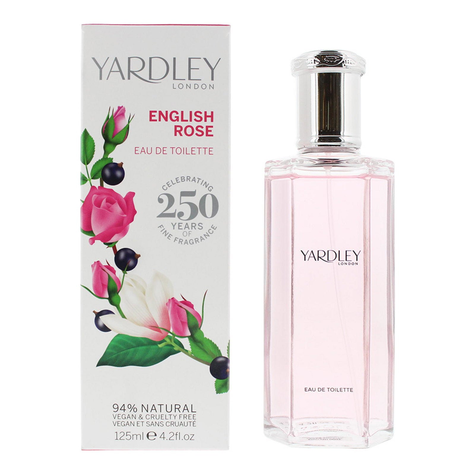 Yardley, English Rose, Eau De Toilette, For Women, 125 ml