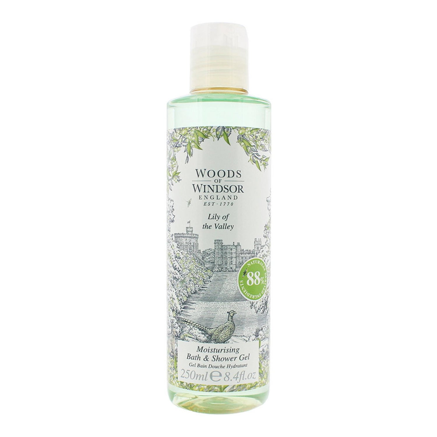 Woods Of Windsor, Lily Of The Valley, Moisturizing, Shower Gel, For All Skin Types, 250 ml