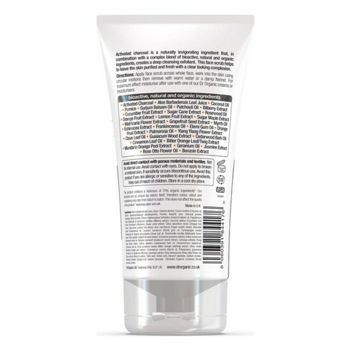 Facial Exfoliator Dr.Organic DR00544 125 ml produktemballage