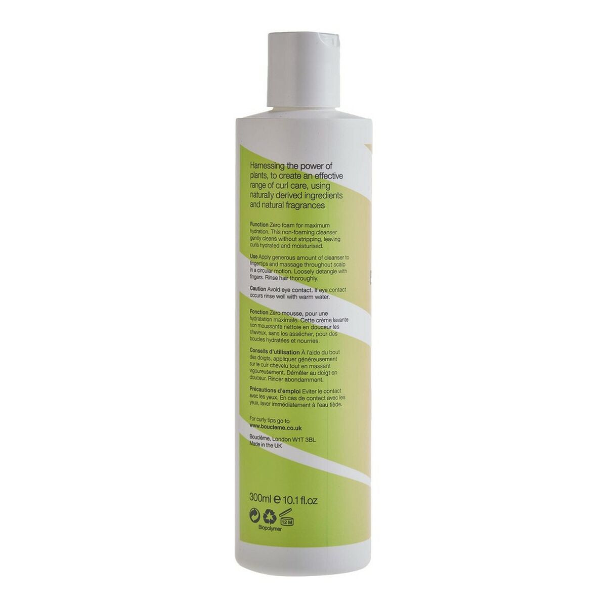 Deep Cleaning Shampoo Bouclème Curls Redefined 300 ml til kvinder shampooflaske