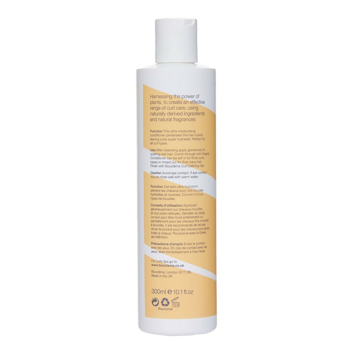 Reparerende balsam Bouclème Curls Redefined 300 ml til kvinder balsamflaske