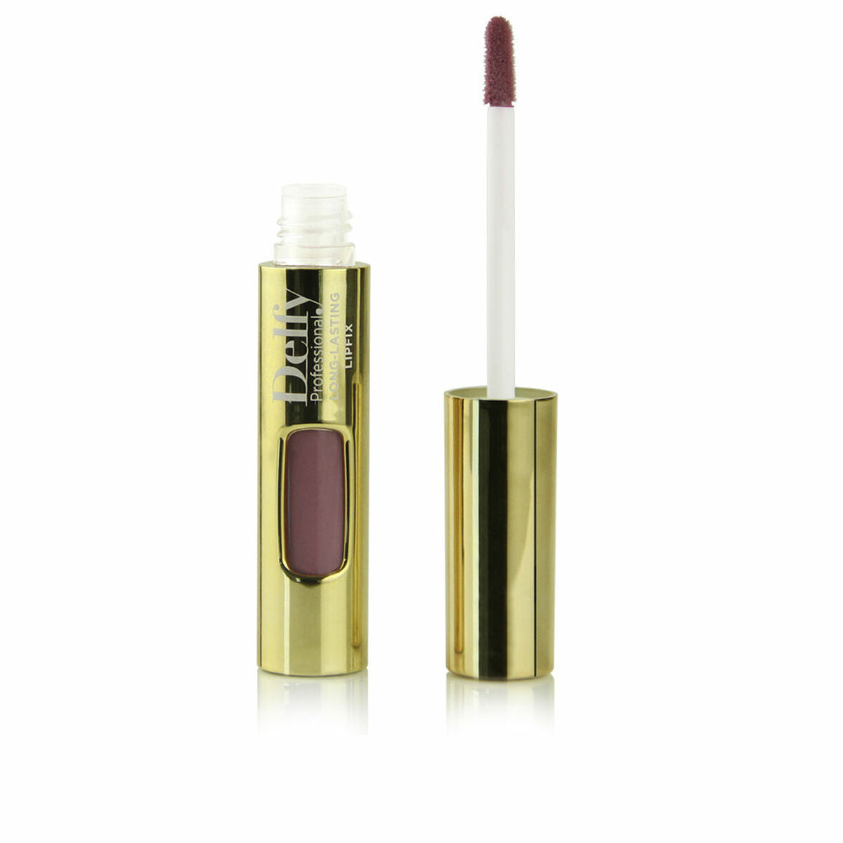 Læbestift Delfy LIPFIX GOLD cameo 8 g makeup emballage