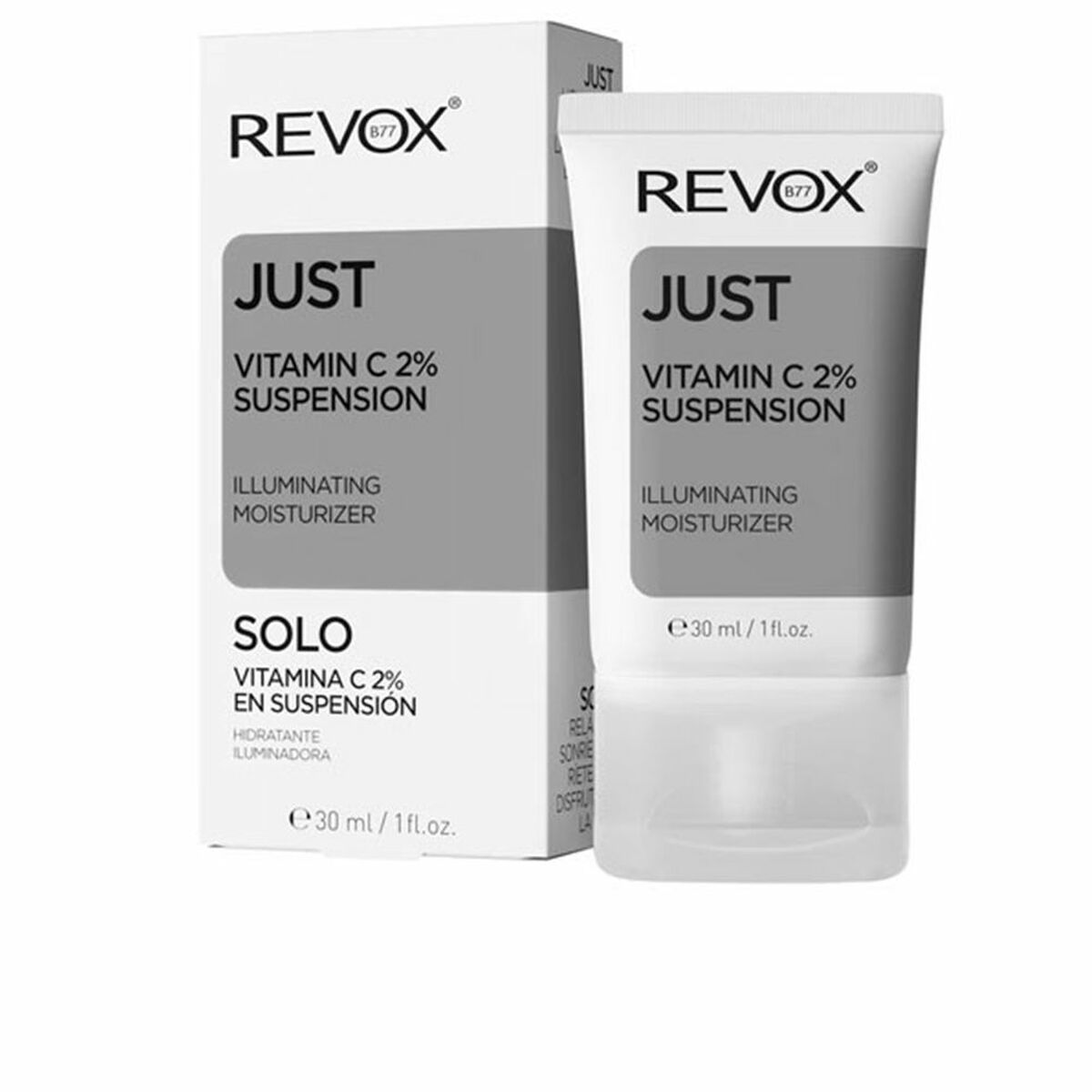 Dagcreme Revox B77 Just C 30 ml til kvinder hudpleje emballage