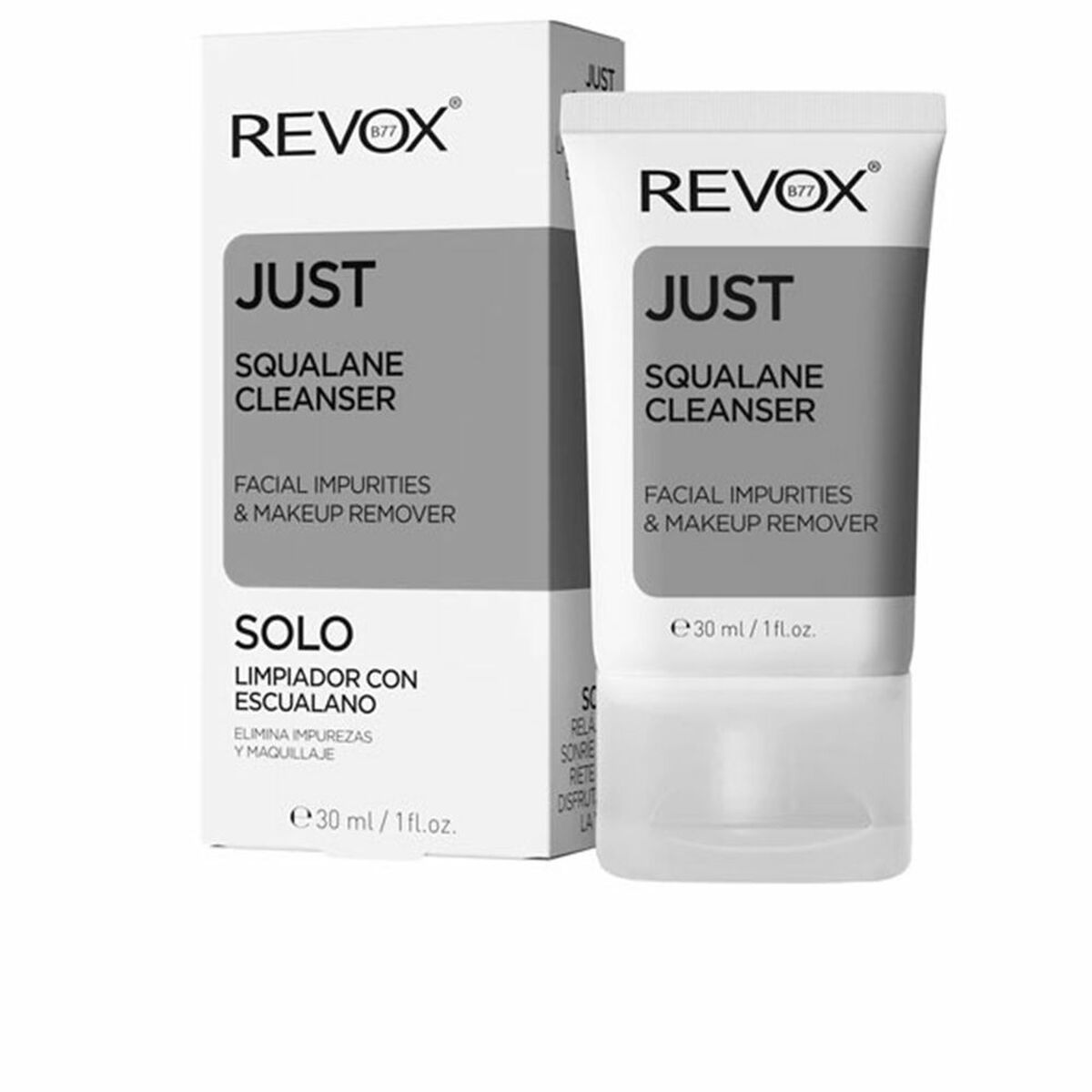 Ansigtsrens Revox B77 Kun 30 ml Squalane til kvinder hudplejeemballage