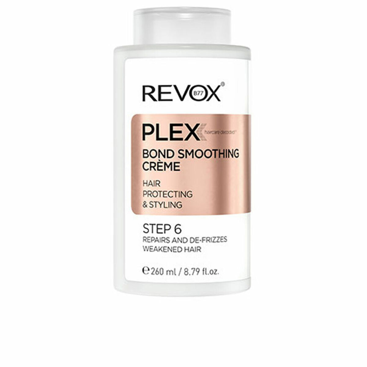 Stylingcreme Revox B77 Plex Step 6 260 ml Reparationskompleks til kvinder hudplejeemballage